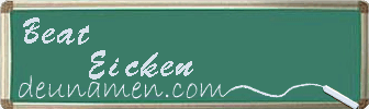 Beat Eicken Visitenkarte